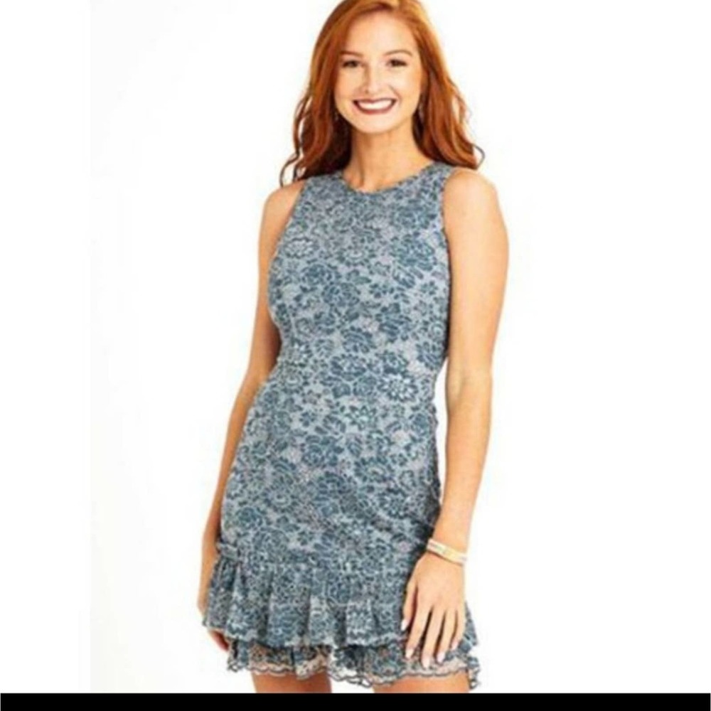 Altar'd State Grey Night Shade Sleeveless Dress Medium - Picture 1 of 3
